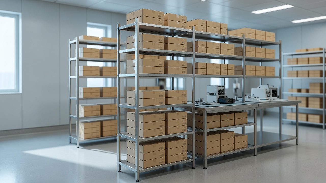 GSP storage and packaging room
